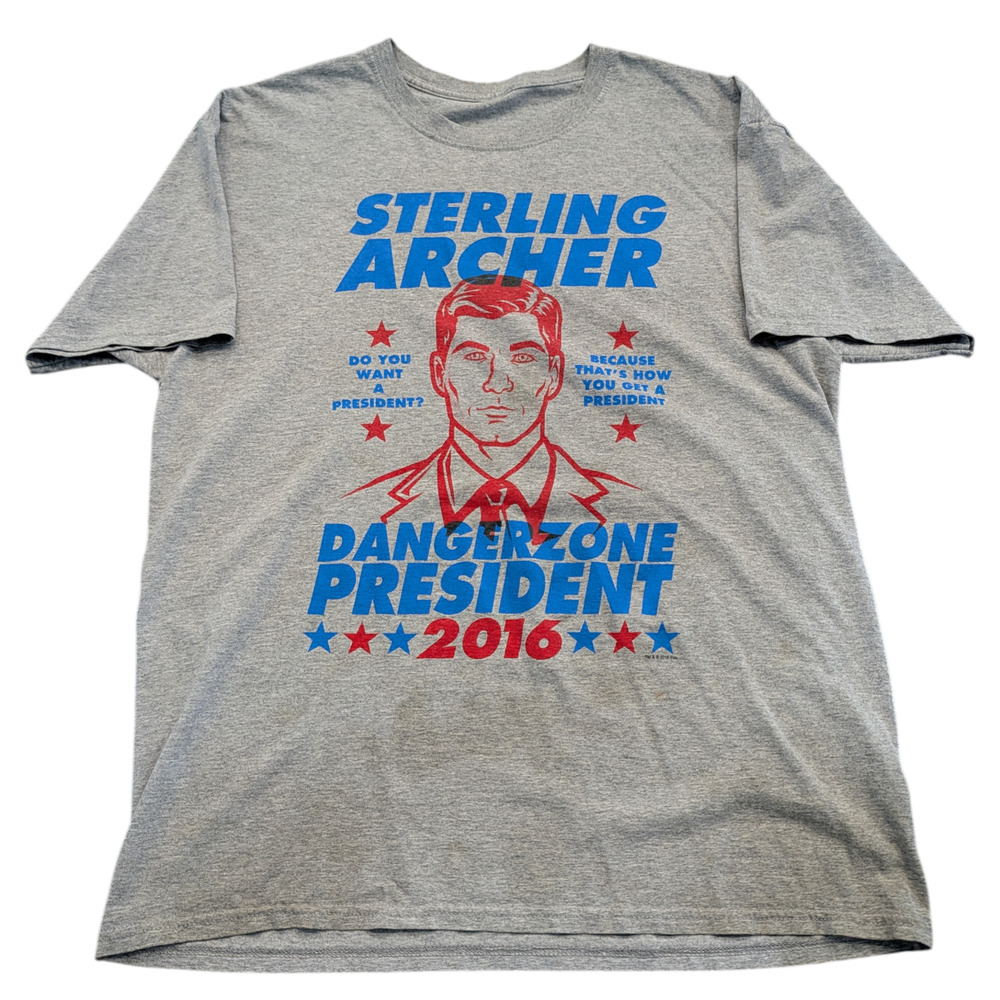 2016 Sterling Archer Dangerzone President T shirt
